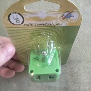 Brand new.. multi travel adapter...$7.00